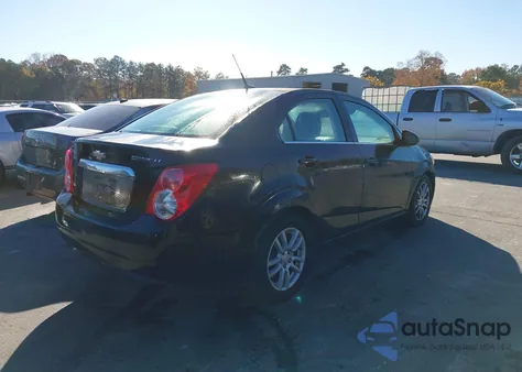 2012 Chevrolet Sonic 2Lt из США, поврежденный, VIN 1G1JC5SH4C4137248